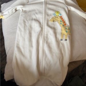 Carter's White and Yellow Baby Sleep Sack